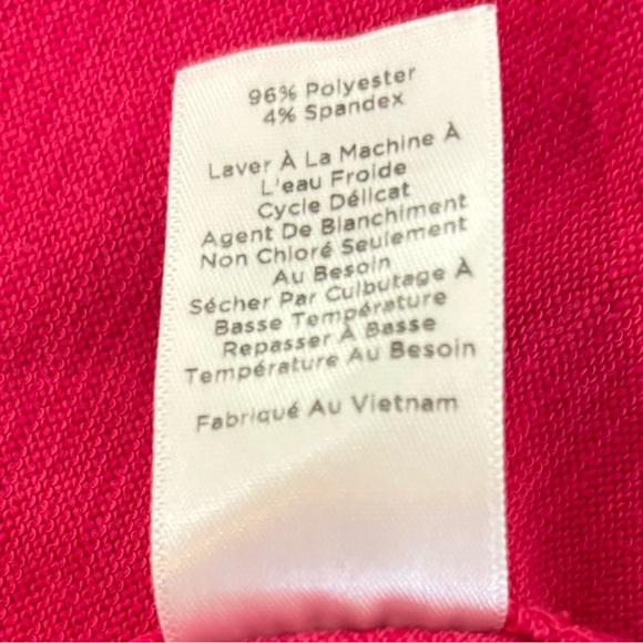 Talbots Dress Women Small Petite Pink Causal Short Sleeve Basic Office Everyday - Picture 6 of 6